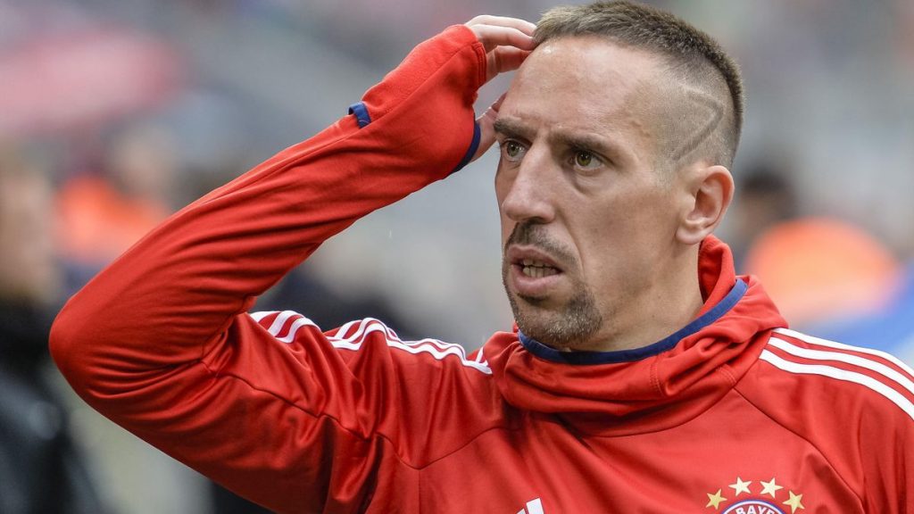 Franck Ribery 10 cầu thủ xấu trai nhất thế giới