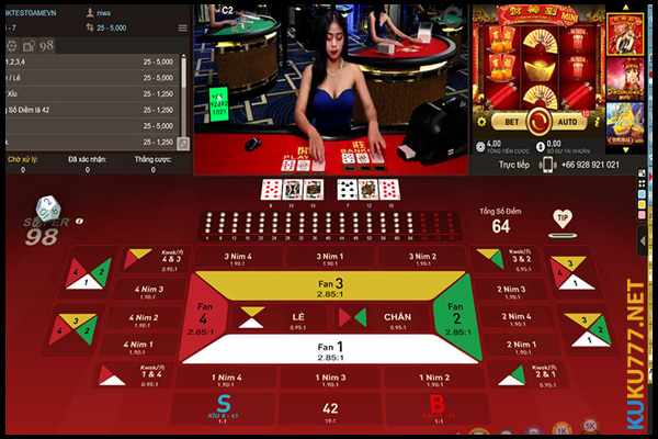 Fantan là một trong những trò chơi cá cược Casino nổi tiếng